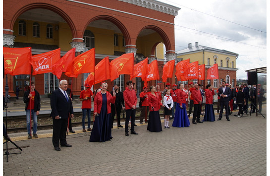 Приезд Геннадия Андреевича Зюганова