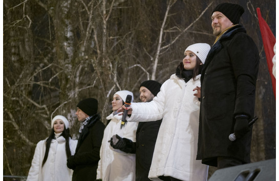 Открытие катка