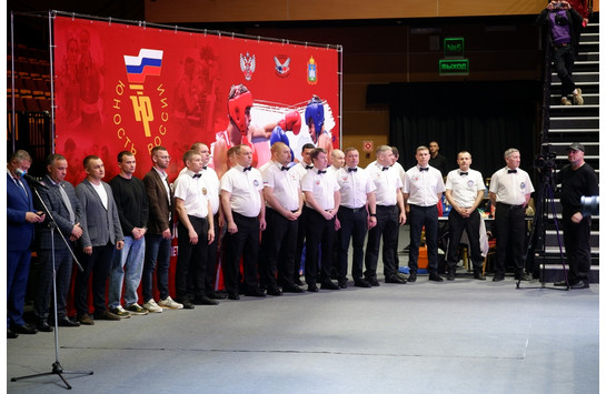 Церемония открытия соревнований по боксу — первенства РОФСО «Юность России»